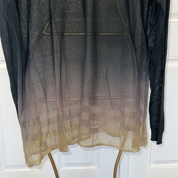 VIVIANA UCHITEL boutique sheer sweater top - Picture 8 of 10